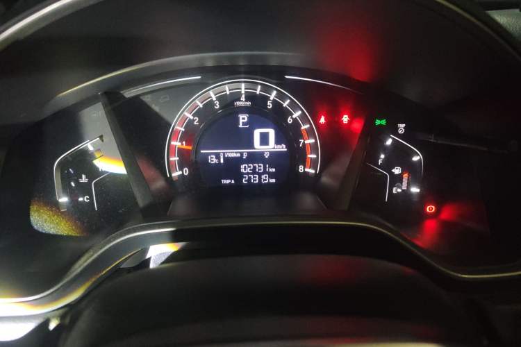 Used Honda CR-V 2019 240TURBO CVT 2WD Comfort Version China VI Emission Standard Odometer Close Up