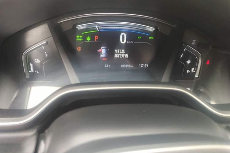 Used Honda CR-V 2019 Rui Hybrid 2.0L 2WD Pure Speed Version China V Emission Standard Odometer Close Up