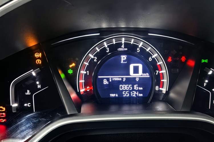 Used Honda CR-V 2019 240TURBO CVT 2WD Comfort Version China V Odometer Close Up