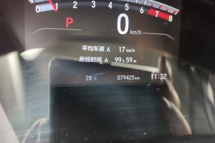 Used Honda CR-V 2019 Brilliant Edition Plus 240TURBO CVT Two-Wheel Drive Fashion Version China VI Emission Standard Odometer Close Up
