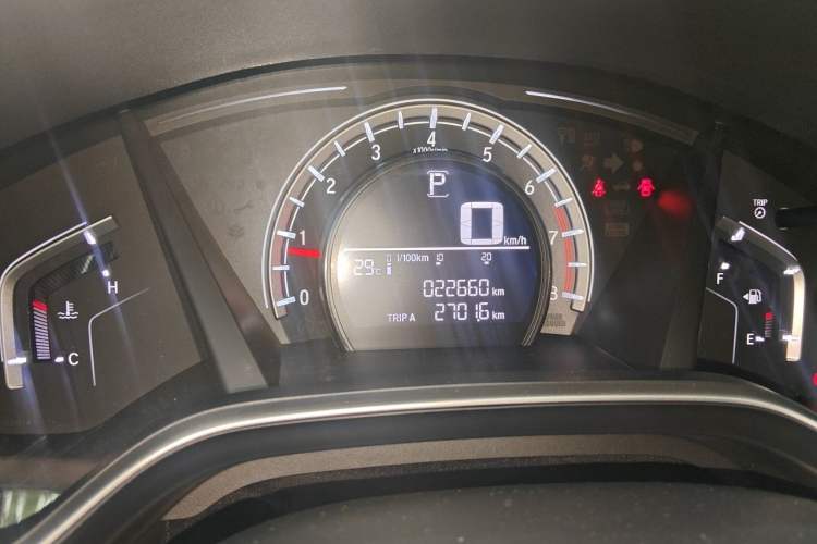 Used Honda CR-V 2019 240TURBO CVT 2WD Comfort Version China V Odometer Close Up