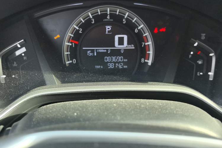 Used Honda CR-V 2019 240TURBO CVT 2WD Comfort Version China VI Emission Standard Odometer Close Up