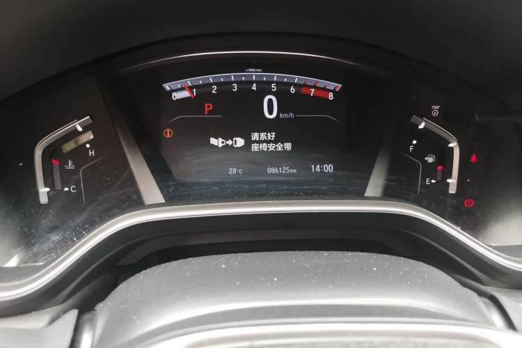 Used Honda CR-V 2019 240TURBO CVT 2WD Fashion Edition China V Odometer Close Up