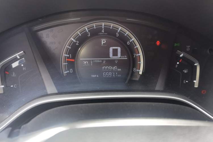 Used Honda CR-V 2019 240TURBO CVT 2WD Comfort Version China V Odometer Close Up