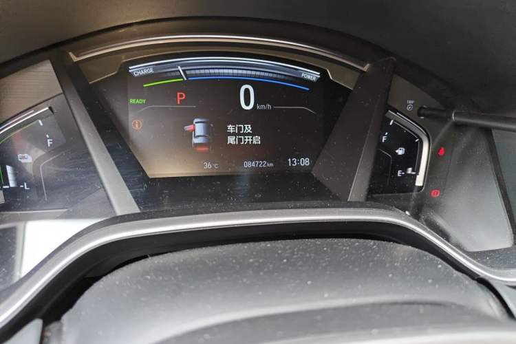 Used Honda CR-V 2019 Rui Hybrid 2.0L 2WD Pure Speed Version China V Emission Standard Odometer Close Up