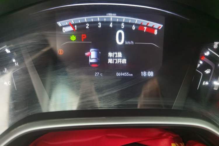 Used Honda CR-V 2019 240TURBO CVT 2WD Fashion Edition China VI Odometer Close Up