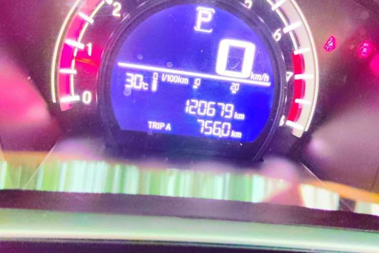 Used Honda CR-V 2019 240TURBO CVT 2WD Comfort Version China V Odometer Close Up