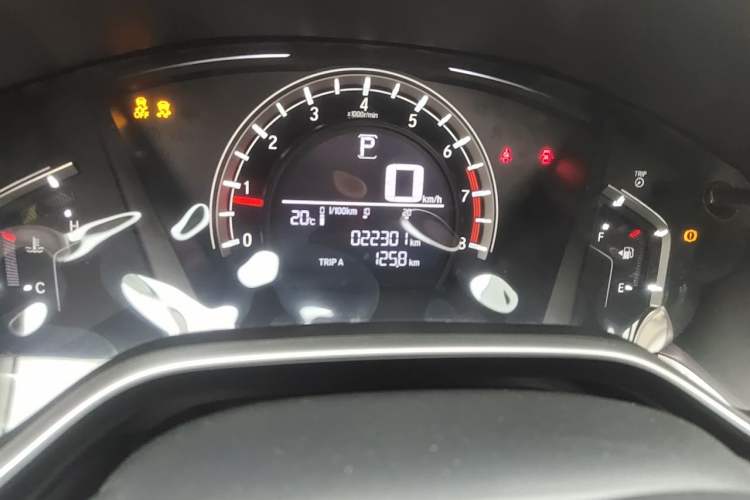 Used Honda CR-V 2019 240TURBO CVT 2WD Comfort Version China V Odometer Close Up