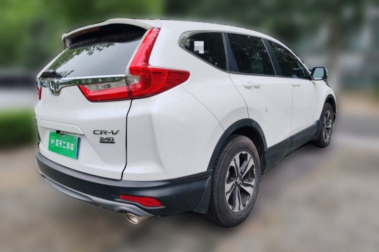 Used Honda CR-V 2019 Brilliant Edition 240TURBO CVT 2WD Comfort Version China VI Emission Standard Rear Right 45 Deg