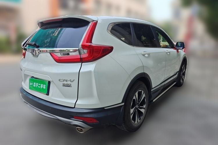 Used Honda CR-V 2019 240TURBO CVT 2WD Fashion Edition China V Rear Right 45 Deg