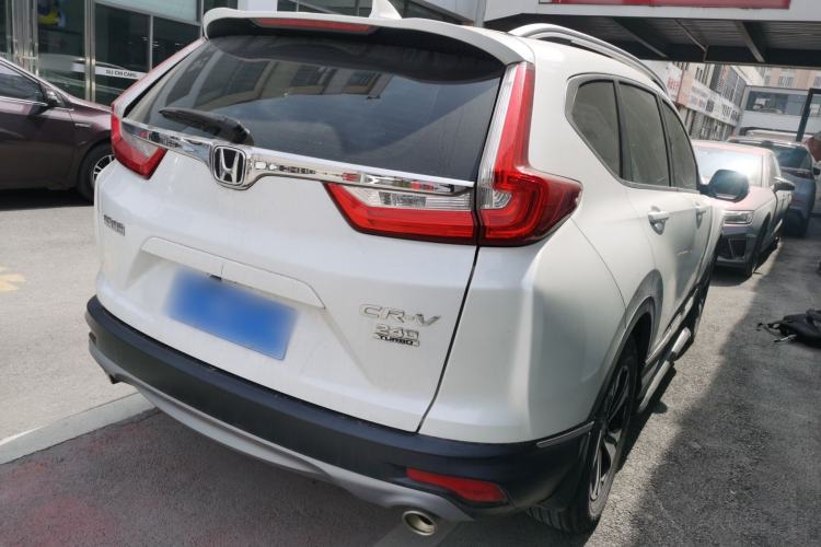 Used Honda CR-V 2019 Brilliant Edition 240TURBO CVT 2WD Comfort Version China VI Emission Standard Rear Right 45 Deg
