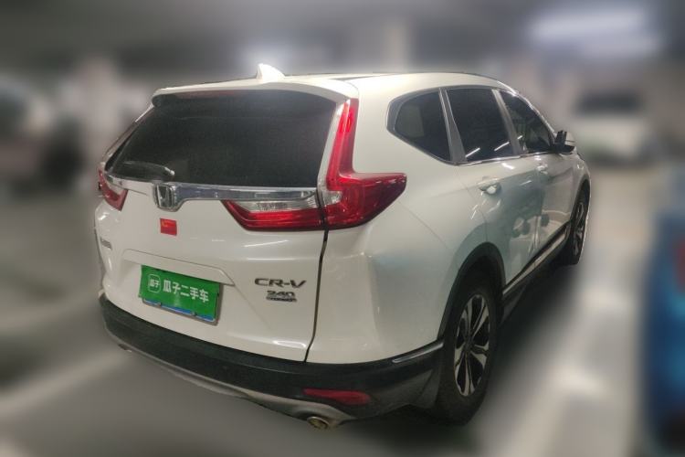 Used Honda CR-V 2019 240TURBO CVT 2WD Fashion Edition China V Rear Right 45 Deg