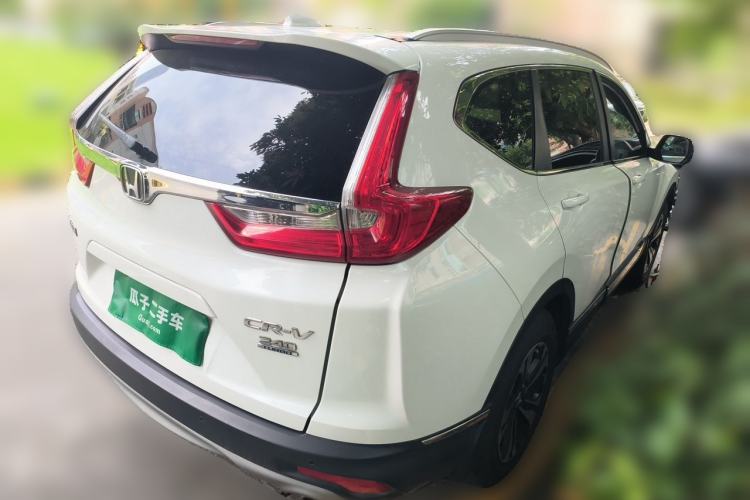 Used Honda CR-V 2019 240TURBO CVT 2WD Fashion Edition China V Rear Right 45 Deg