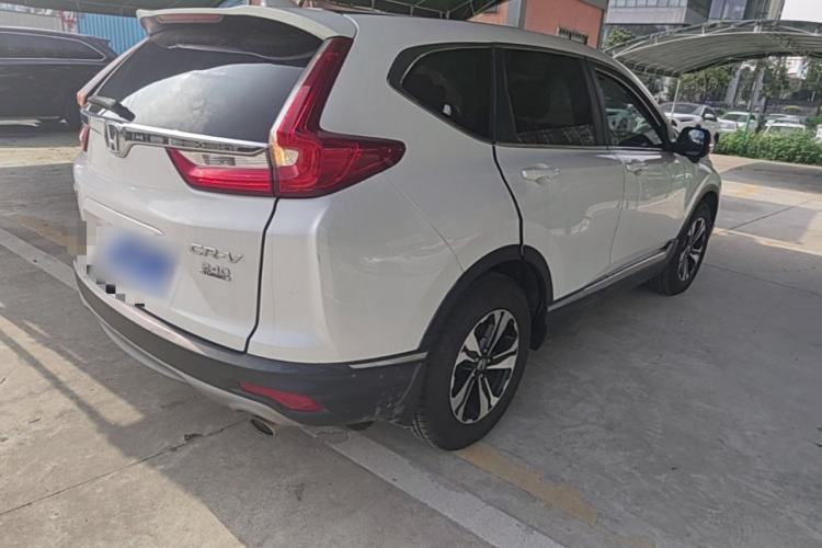 Used Honda CR-V 2019 240TURBO CVT 2WD Fashion Edition China V Rear Right 45 Deg