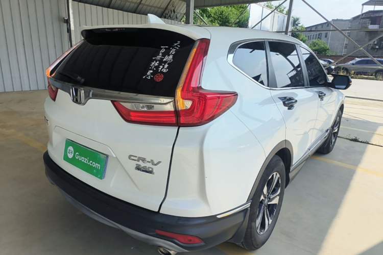 Used Honda CR-V 2019 240TURBO CVT 2WD Fashion Edition China V Rear Right 45 Deg