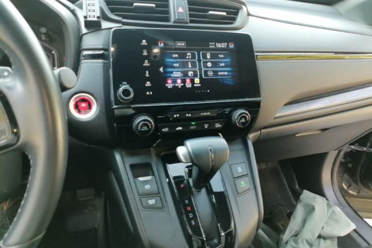 Used Honda CR-V 2021 240TURBO CVT 2WD Black Jazz Edition Audio And AC Panel
