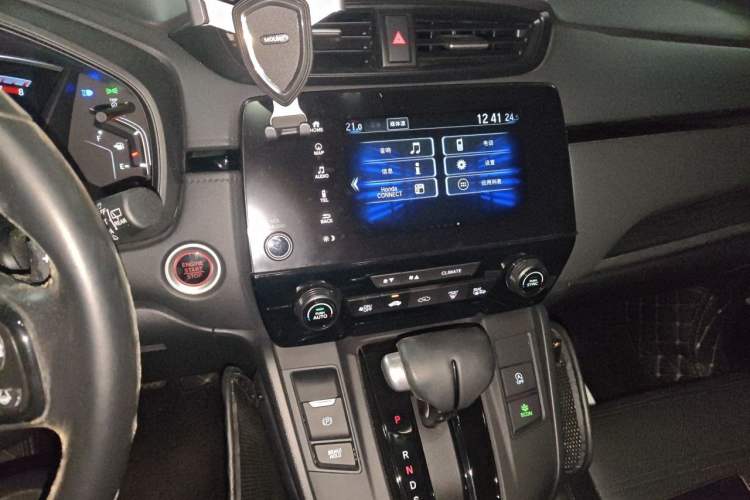 Used Honda CR-V 2021 240TURBO CVT 2WD Black Jazz Edition Audio And AC Panel