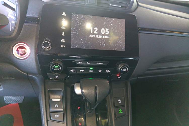 Used Honda CR-V 2021 240TURBO CVT Four-Wheel Drive Black Jazz Edition Audio And AC Panel