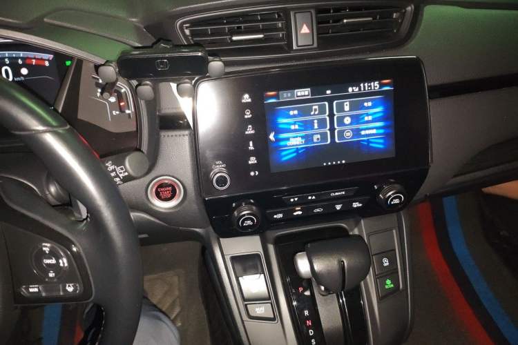 Used Honda CR-V 2021 240TURBO CVT 2WD Black Jazz Edition Audio And AC Panel