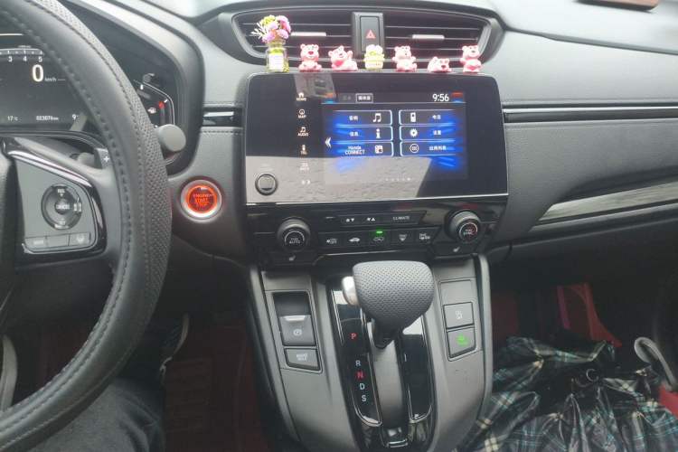 Used Honda CR-V 2021 240TURBO CVT Four-Wheel Drive Black Jazz Edition Audio And AC Panel