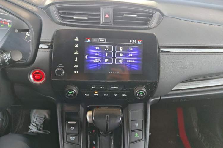 Used Honda CR-V 2021 240TURBO CVT 2WD Black Jazz Edition Audio And AC Panel