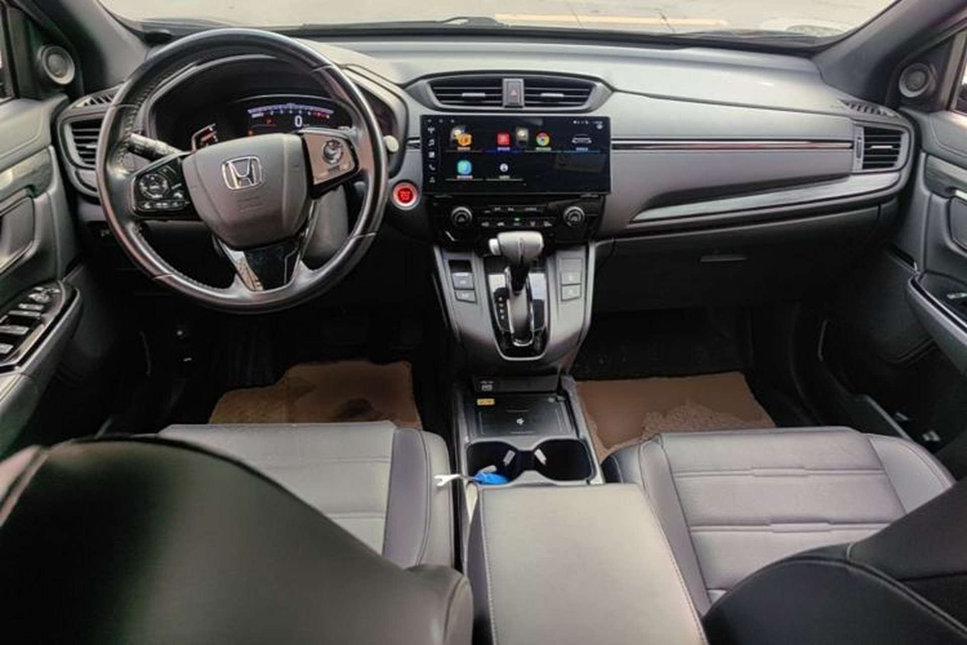 Used Honda CR-V 2021 240TURBO CVT 2WD Black Jazz Edition Center Console
