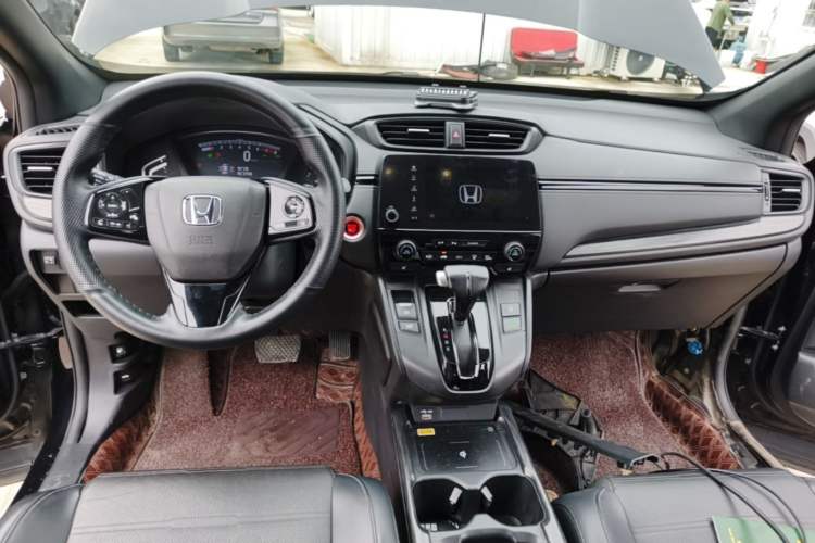 Used Honda CR-V 2021 240TURBO CVT Four-Wheel Drive Black Jazz Edition Center Console