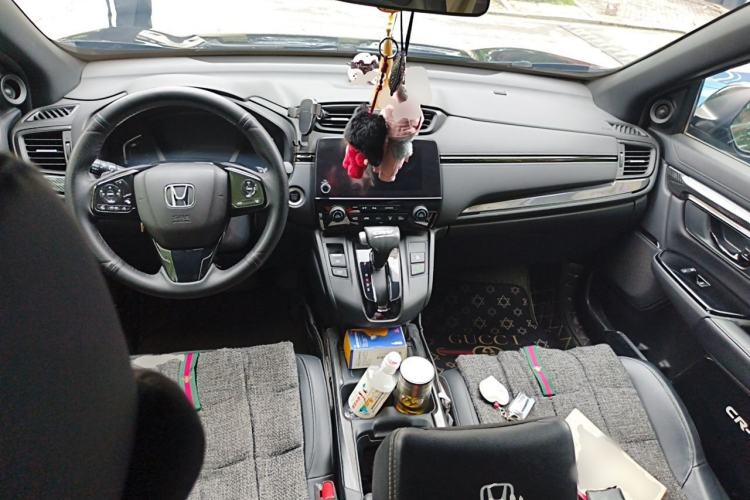 Used Honda CR-V 2021 240TURBO CVT 2WD Black Jazz Edition Center Console