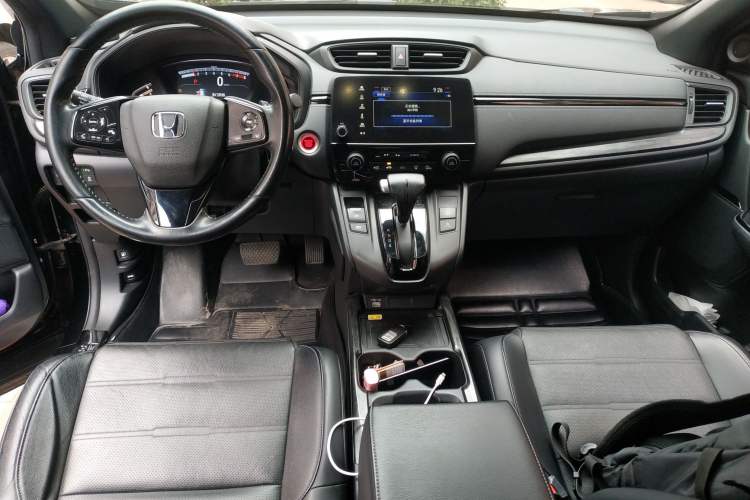 Used Honda CR-V 2021 240TURBO CVT 2WD Black Jazz Edition Center Console