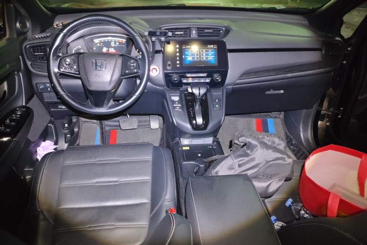 Used Honda CR-V 2021 240TURBO CVT 2WD Black Jazz Edition Center Console