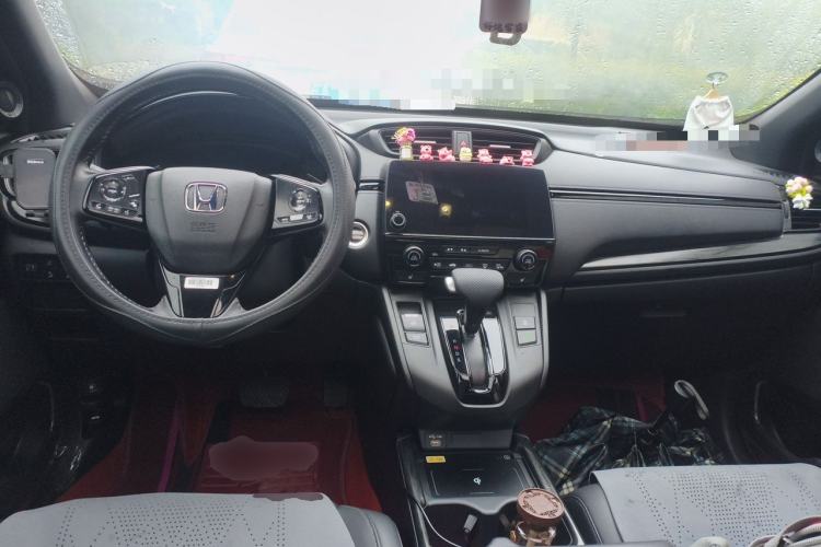Used Honda CR-V 2021 240TURBO CVT Four-Wheel Drive Black Jazz Edition Center Console
