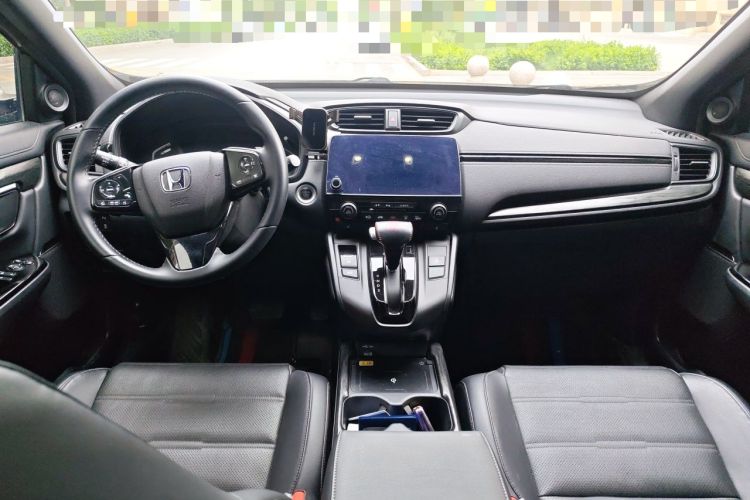 Used Honda CR-V 2021 240TURBO CVT Four-Wheel Drive Black Jazz Edition Center Console