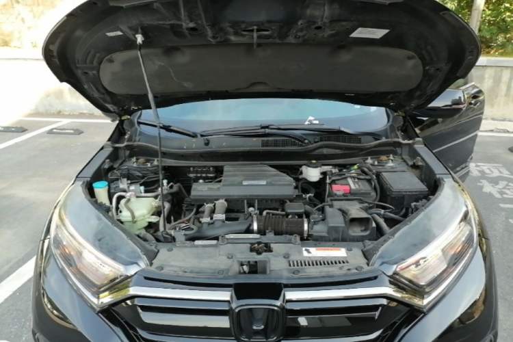Used Honda CR-V 2021 240TURBO CVT 2WD Black Jazz Edition Engine Bay