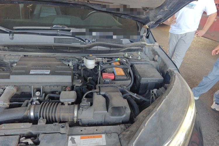 Used Honda CR-V 2021 240TURBO CVT 2WD Black Jazz Edition Engine Bay Left