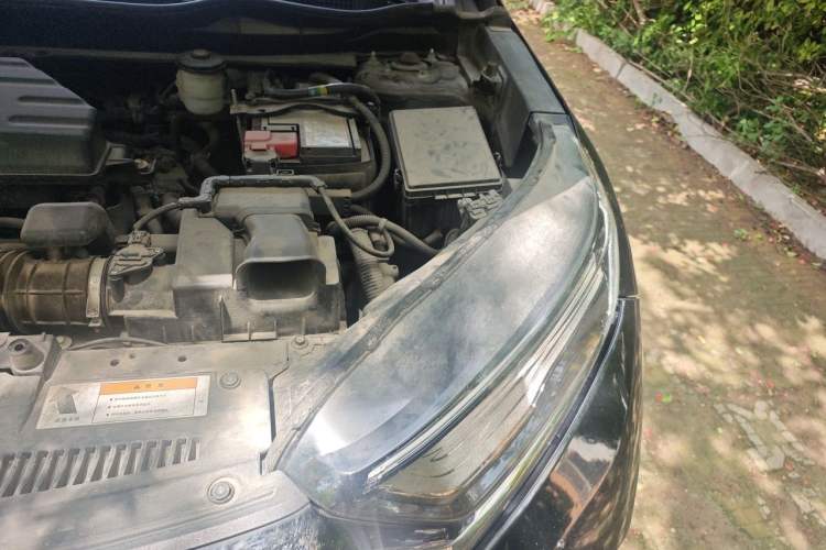 Used Honda CR-V 2021 240TURBO CVT Four-Wheel Drive Black Jazz Edition Engine Bay Left