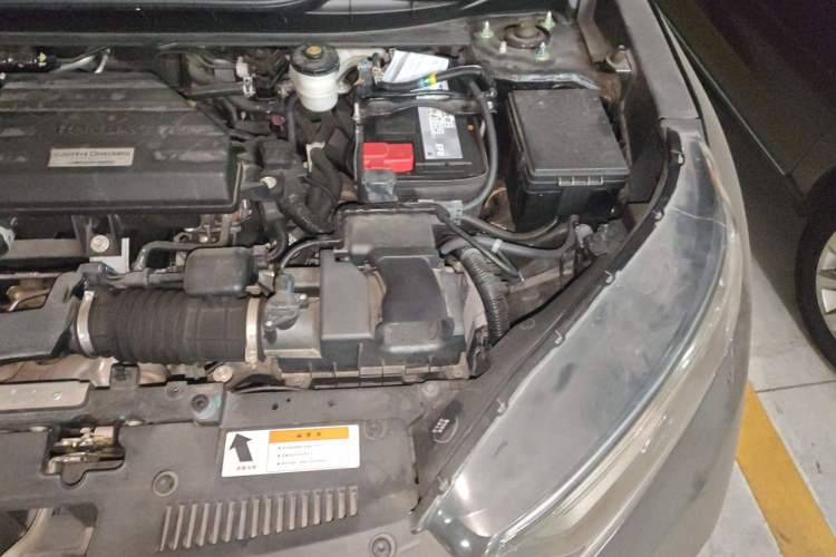 Used Honda CR-V 2021 240TURBO CVT 2WD Black Jazz Edition Engine Bay Left