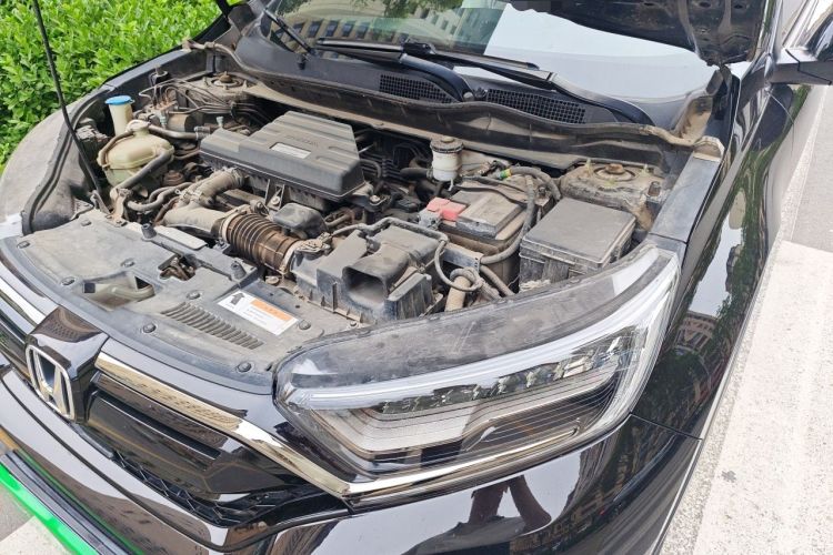 Used Honda CR-V 2021 240TURBO CVT Four-Wheel Drive Black Jazz Edition Engine Bay Left