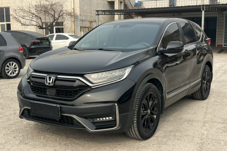 Used Honda CR-V 2021 240TURBO CVT 2WD Black Jazz Edition Front Left 45 Deg