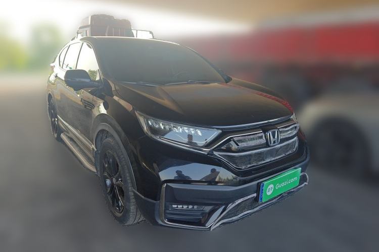 Used Honda CR-V 2021 240TURBO CVT 2WD Black Jazz Edition Front Right 45 Deg