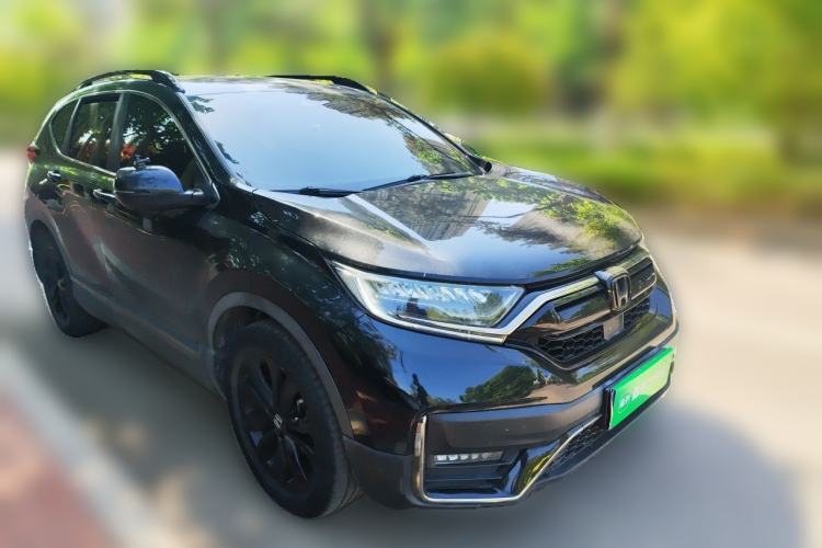 Used Honda CR-V 2021 240TURBO CVT 2WD Black Jazz Edition Front Right 45 Deg