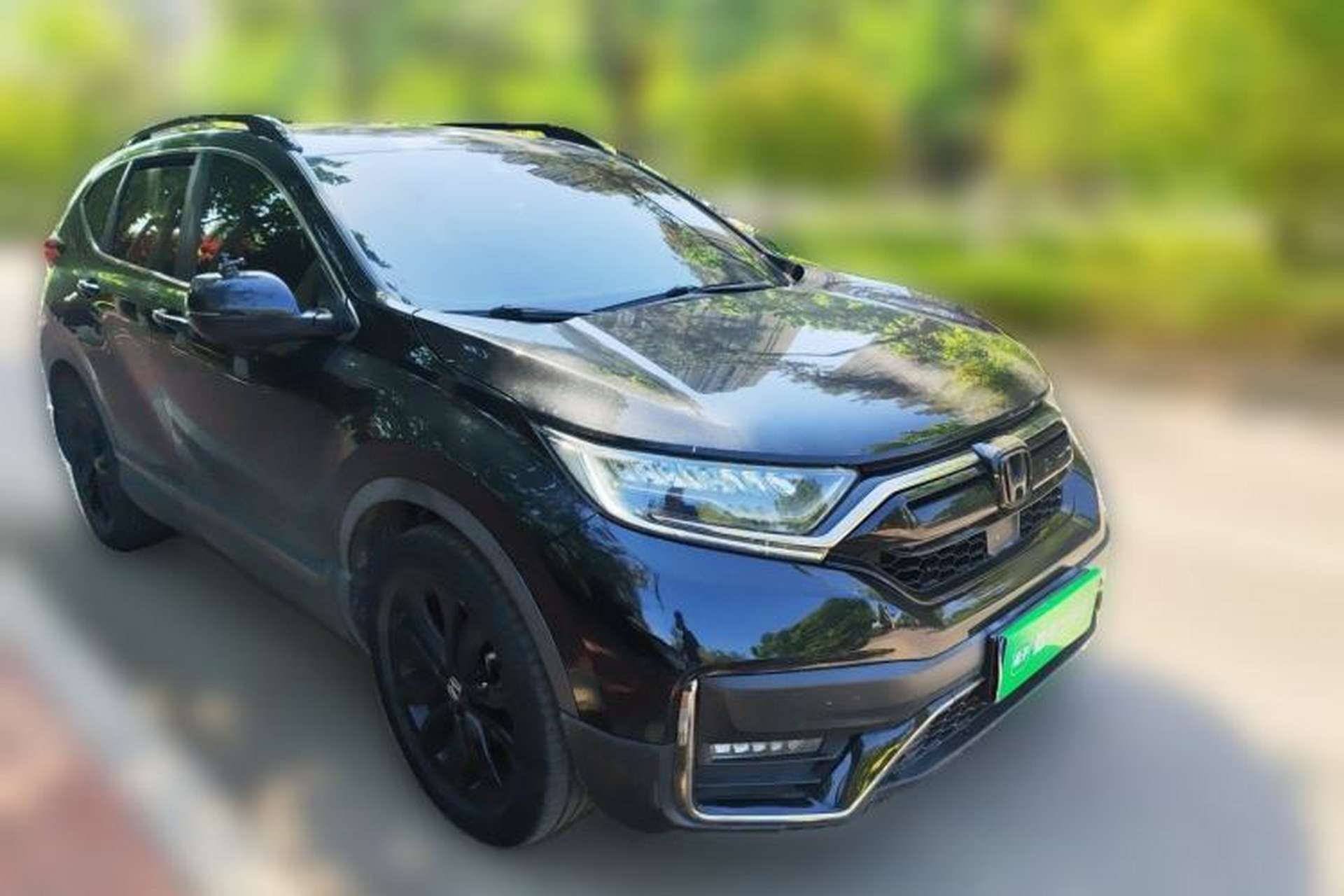 Used Honda CR-V 2021 240TURBO CVT 2WD Black Jazz Edition Front Right 45 Deg