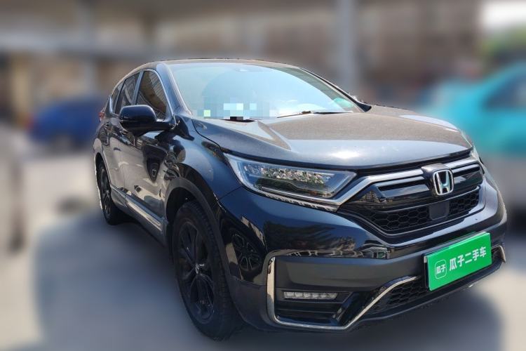 Used Honda CR-V 2021 240TURBO CVT Four-Wheel Drive Black Jazz Edition Front Right 45 Deg