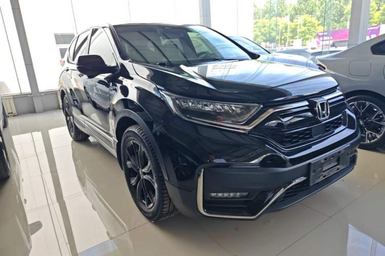 Used Honda CR-V 2021 240TURBO CVT 2WD Black Jazz Edition Front Right 45 Deg