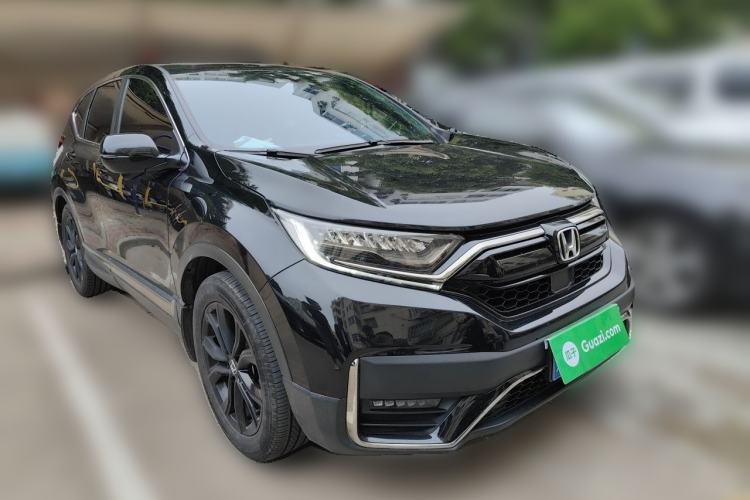 Used Honda CR-V 2021 240TURBO CVT 2WD Black Jazz Edition Front Right 45 Deg