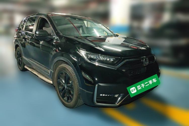 Used Honda CR-V 2021 240TURBO CVT 2WD Black Jazz Edition Front Right 45 Deg