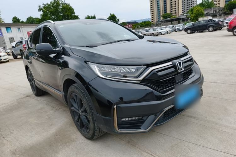 Used Honda CR-V 2021 240TURBO CVT Four-Wheel Drive Black Jazz Edition Front Right 45 Deg