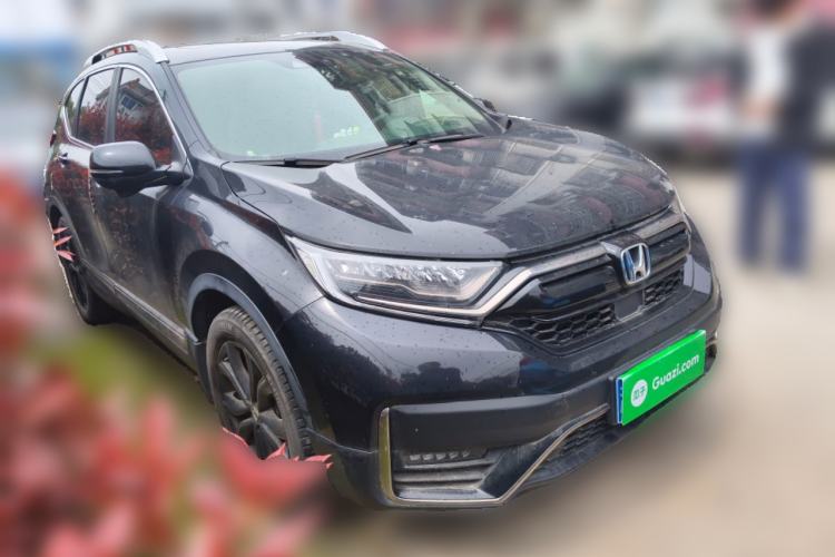 Used Honda CR-V 2021 240TURBO CVT 2WD Black Jazz Edition Front Right 45 Deg