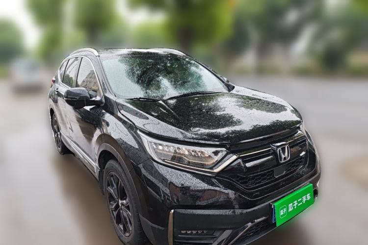 Used Honda CR-V 2021 240TURBO CVT 2WD Black Jazz Edition Front Right 45 Deg