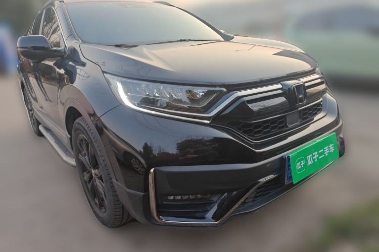 Used Honda CR-V 2021 240TURBO CVT 2WD Black Jazz Edition Front Right 45 Deg