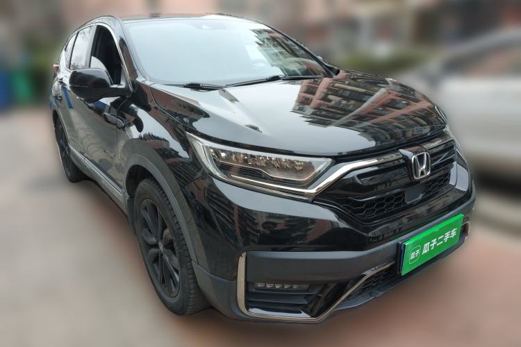 Used Honda CR-V 2021 240TURBO CVT 2WD Black Jazz Edition Front Right 45 Deg